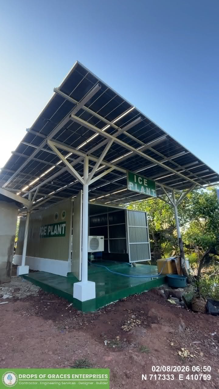 Solar Powered Ice Plant
